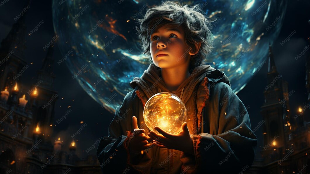Leonardo boy-released-magical-power